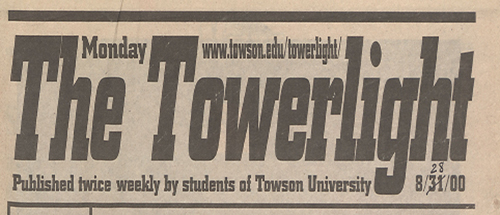 The Towerlight logo from 2000