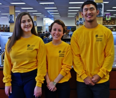 2015 A-LIST Students stand side by side, smiling